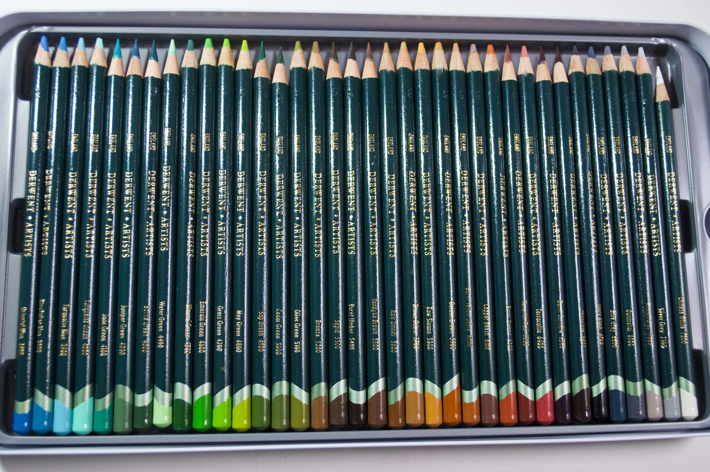 Amazon.com: Derwent Artists Colored Pencils, 4mm Core, Metal